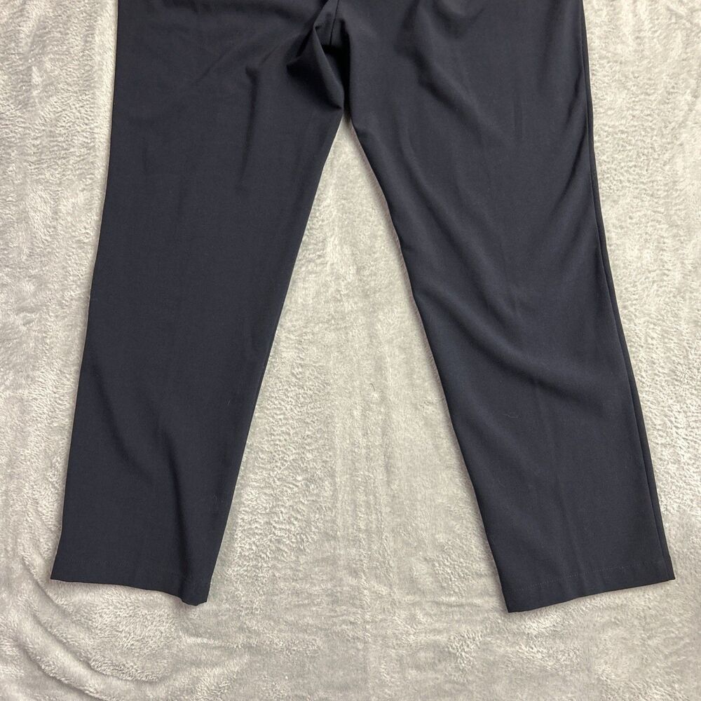 Calvin Klein Stretch Drawstring Navy Blue Dress Pants 36x30 Travel Tech Casual - Picture 14 of 14